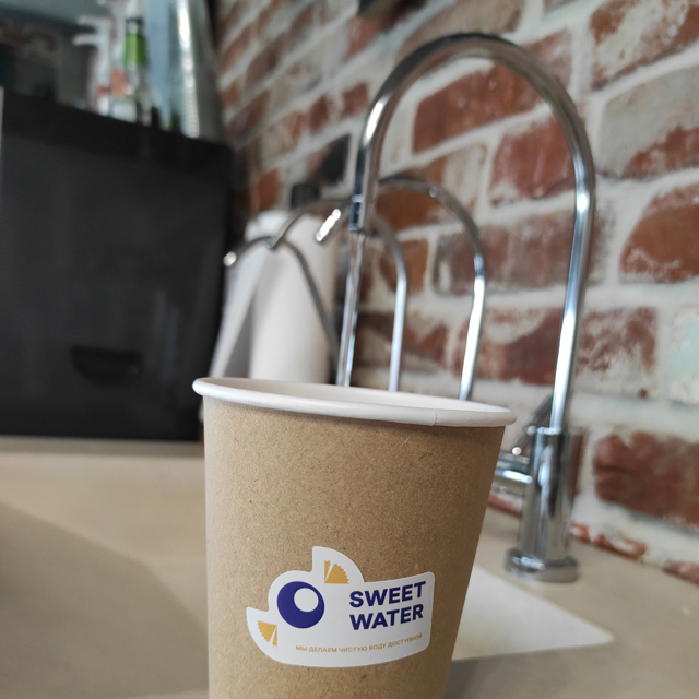 Фильтр для воды Sweet Water на кухне